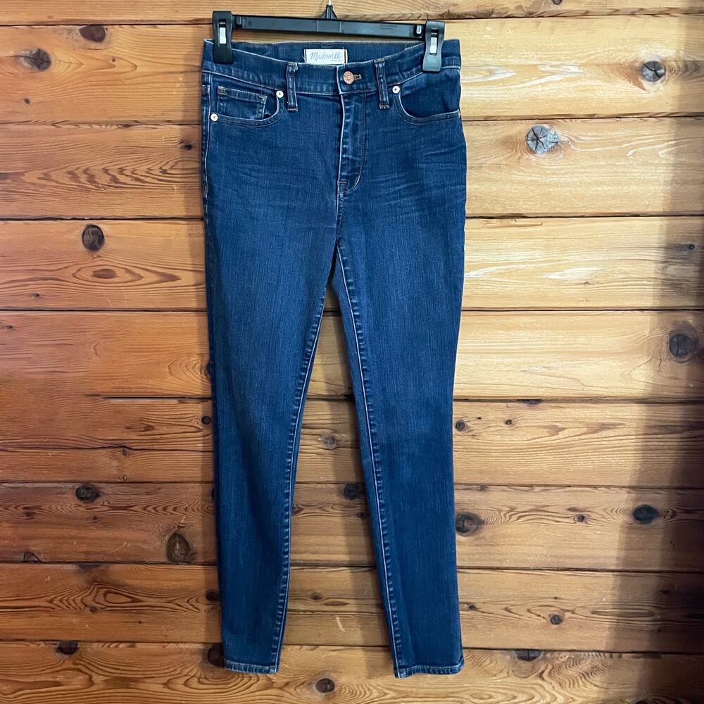 Madewell Skinny Blue Jeans Size 27